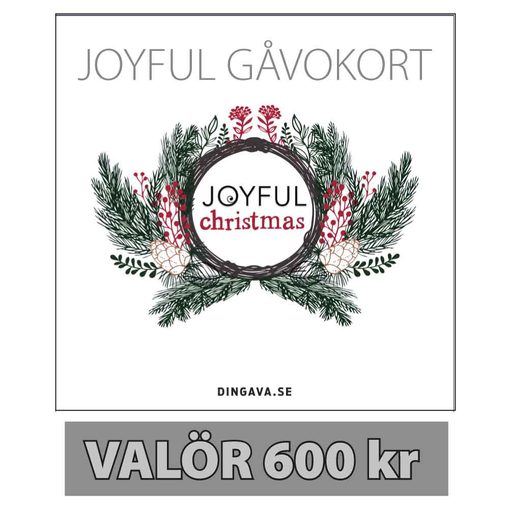 Joyful Giftcard 600 kr