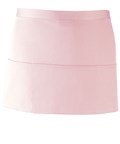 Colours 3-pocket apron pink