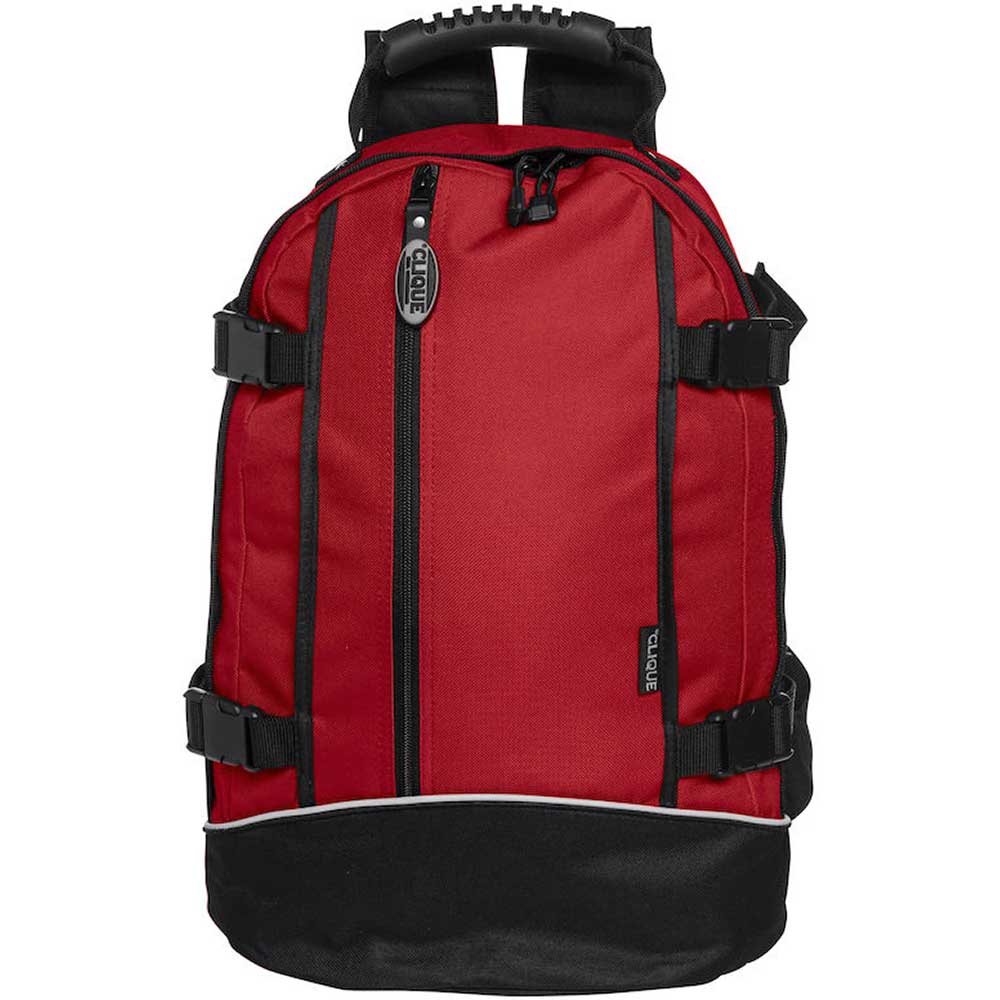 Clique Backpack ll röd