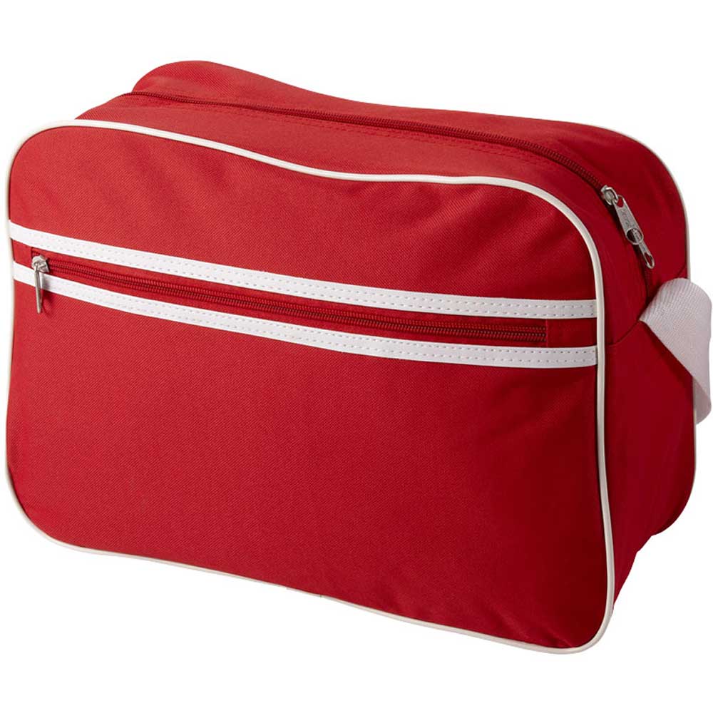 Shoulder Bag Röd, Vit