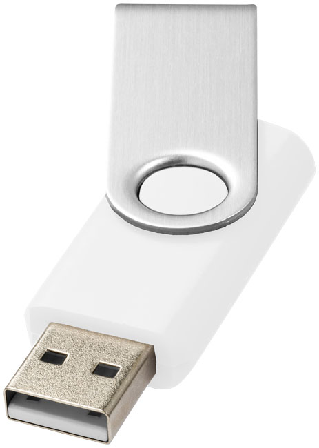 Rotate Basic USB 2GB Vit, Silver