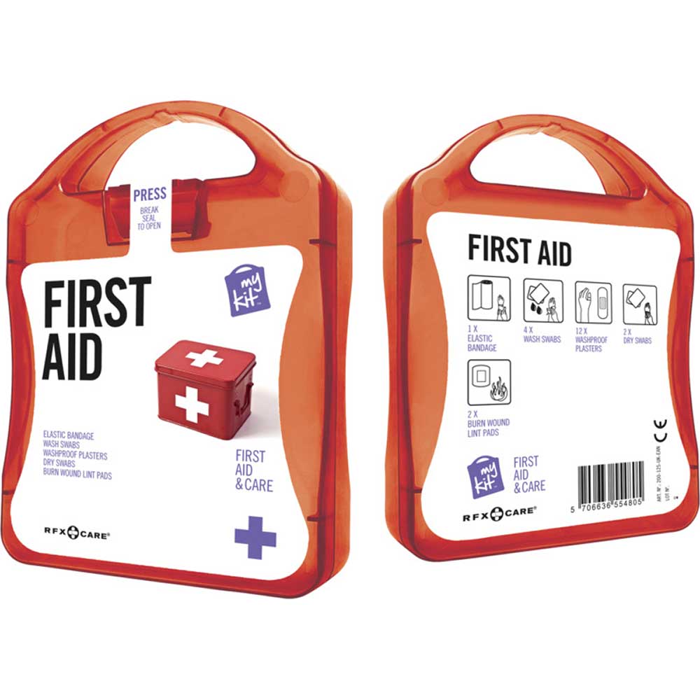 My Kit First Aid röd