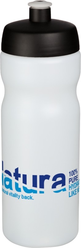 Sportflaska Baseline® Plus 650 ml  Transparent, Svart