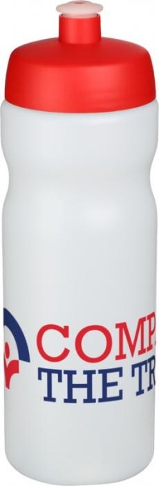 Sportflaska Baseline® Plus 650 ml  Transparent, Röd
