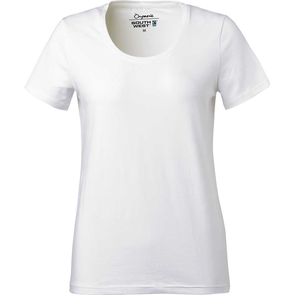 T-Shirt Nora Dam GOTS white