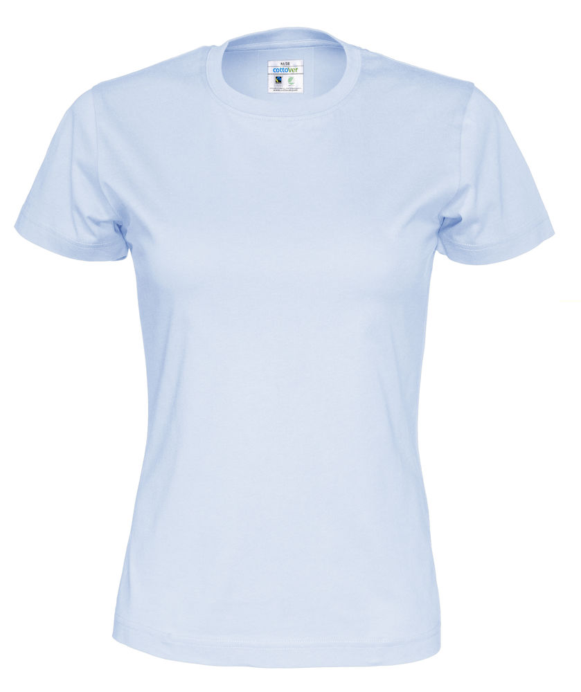 T-Shirt Cottover Lady Sky blue 