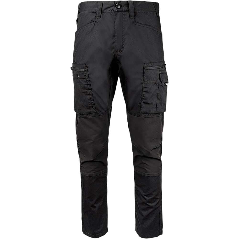 Service Stretch Pants Dam Texstar Black