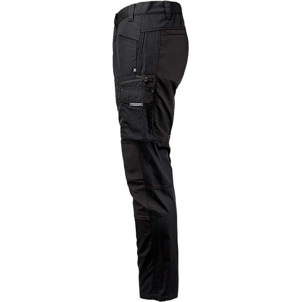Service Stretch Pants Dam Texstar Black
