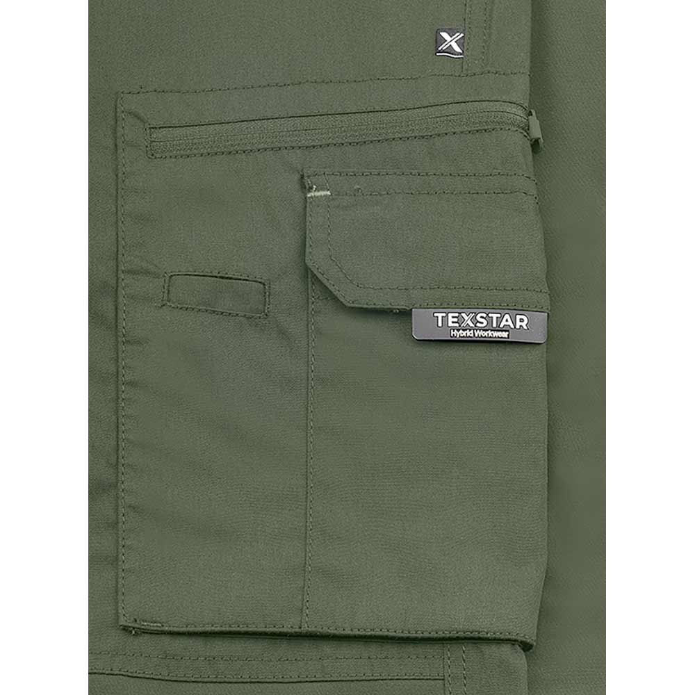 Service Stretch Pants Dam Texstar Black