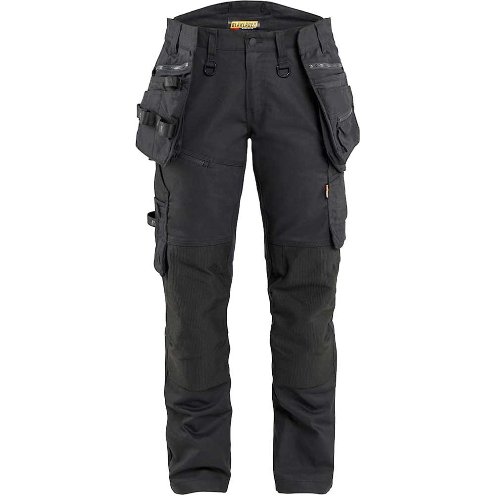 Striker Hantverksbyxa med Stretch Dam Svart/Svart