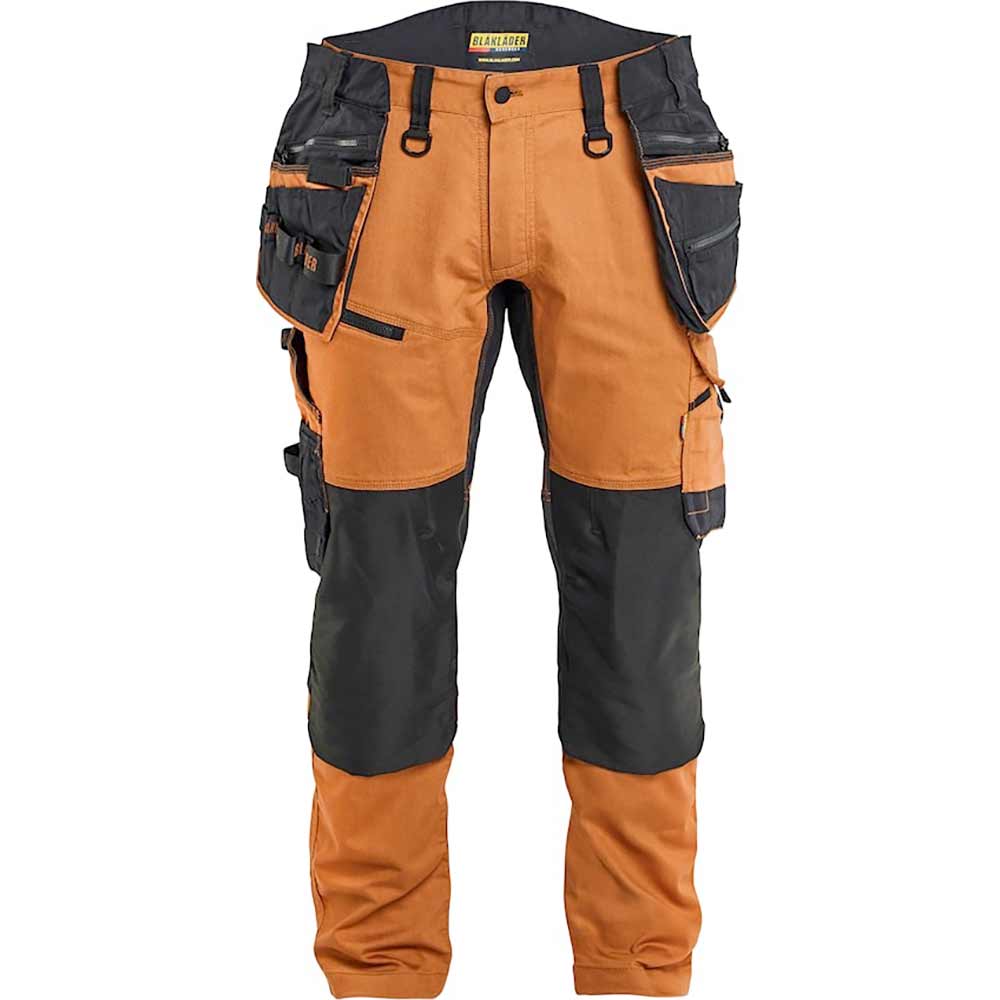 Striker Hantverksbyxa med Stretch Rost/Svart