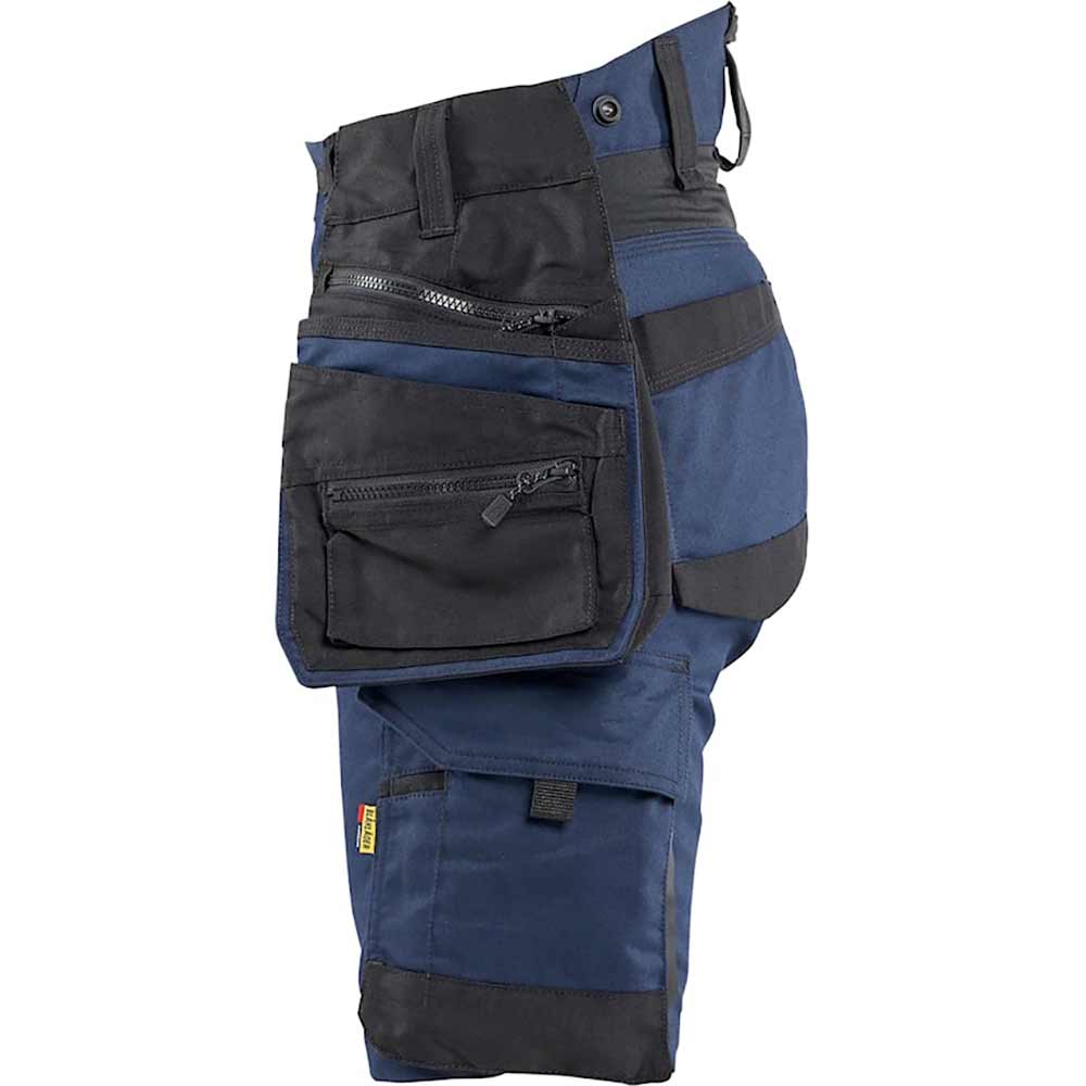 Striker Hantverksshorts med Stretch Dam Mörk marinblå/Svart