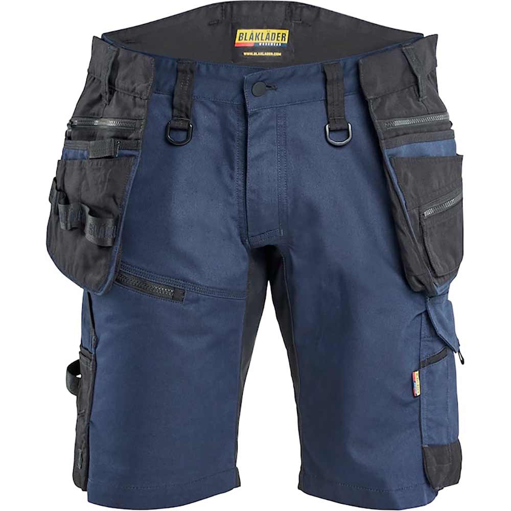 Striker Hantverksshorts med Stretch Mörk marinblå/Svart