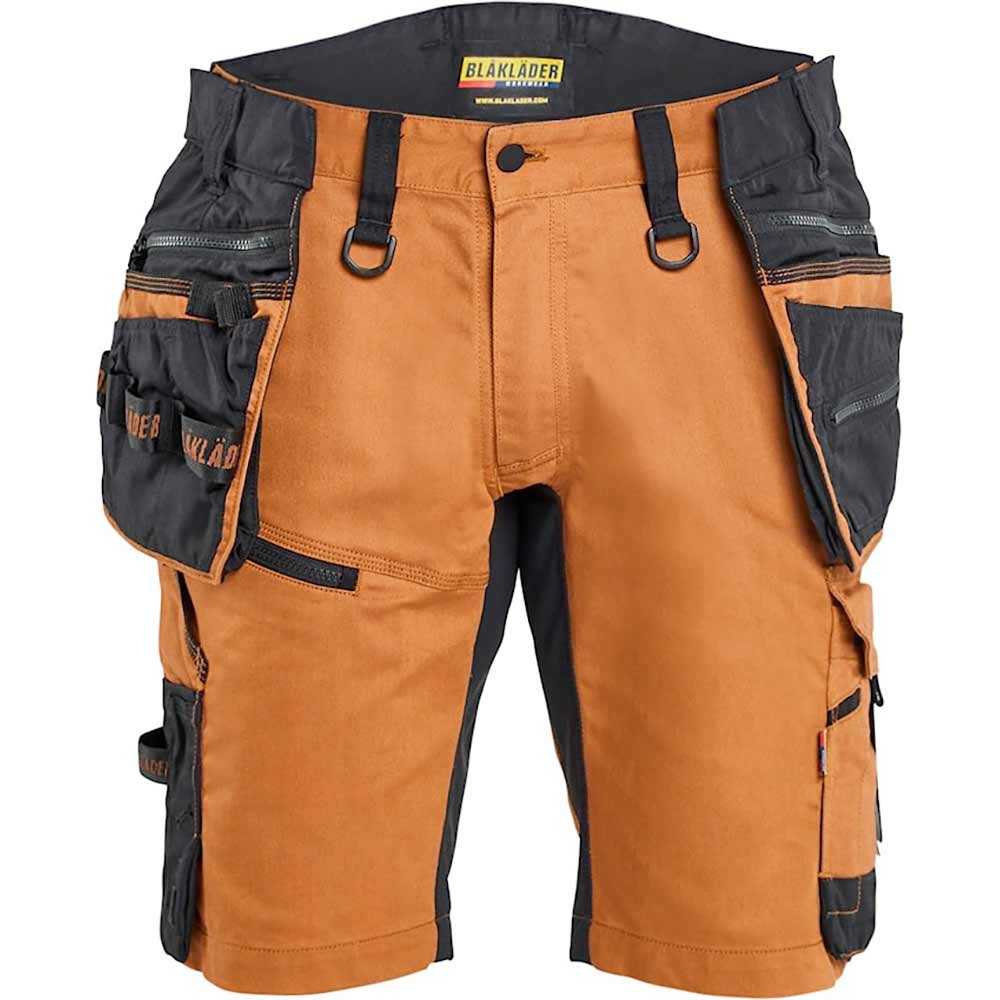 Striker Hantverksshorts med Stretch Rost/Svart