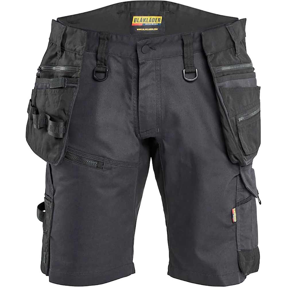 Striker Hantverksshorts med Stretch Svart/Svart