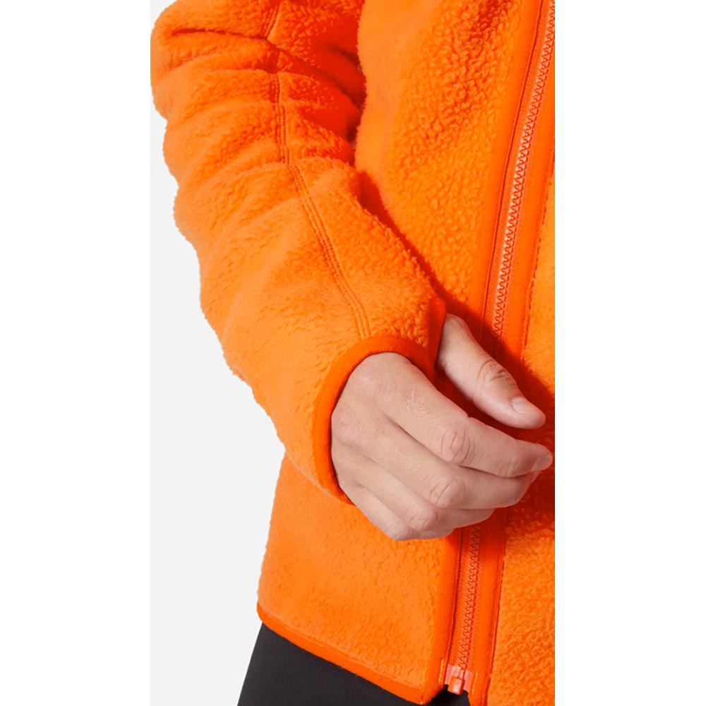 Heritage Pile fleecejacka dark orange