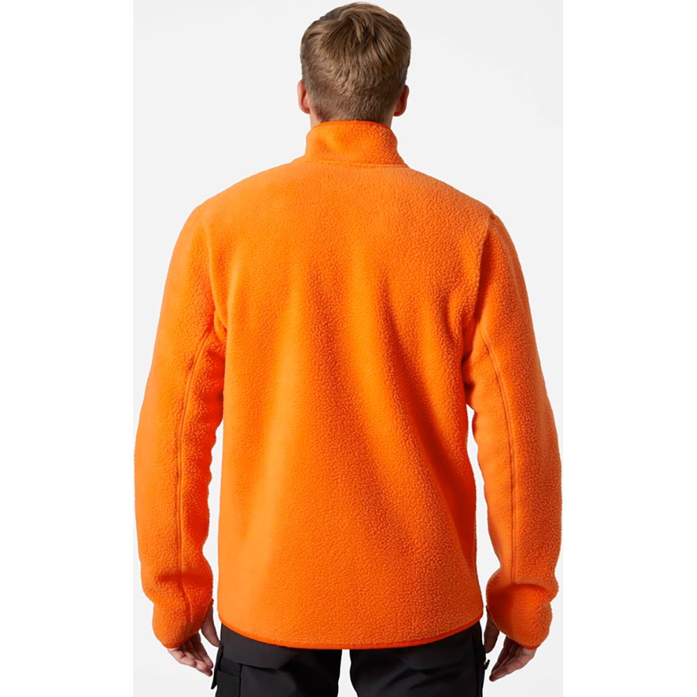 Heritage Pile fleecejacka dark orange