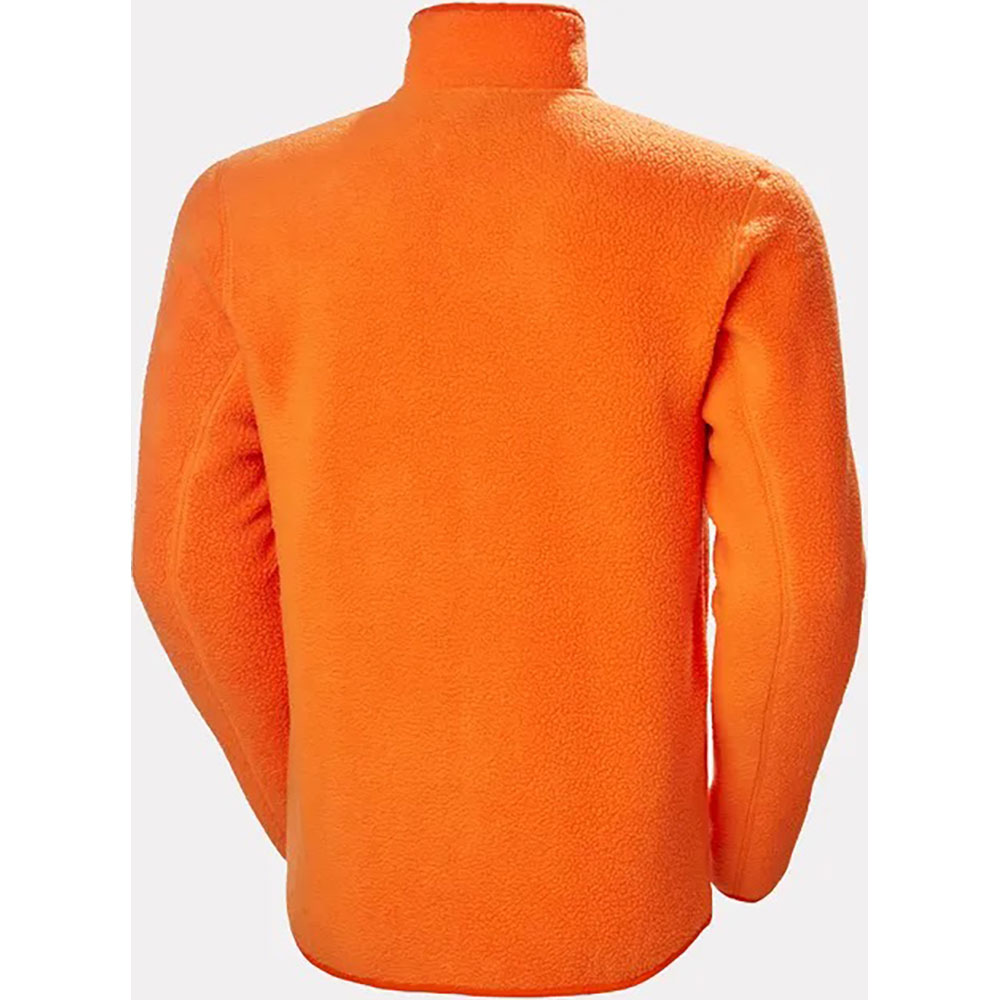 Heritage Pile fleecejacka dark orange