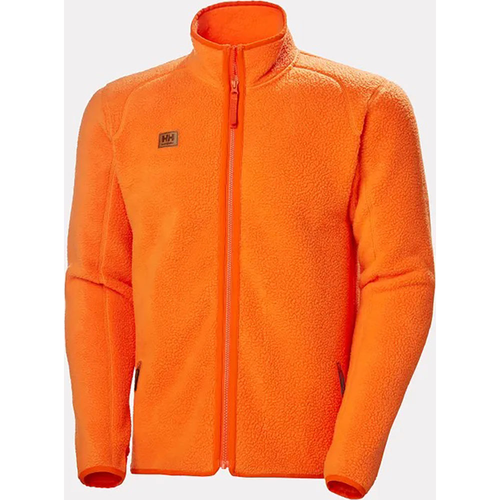 Heritage Pile fleecejacka dark orange