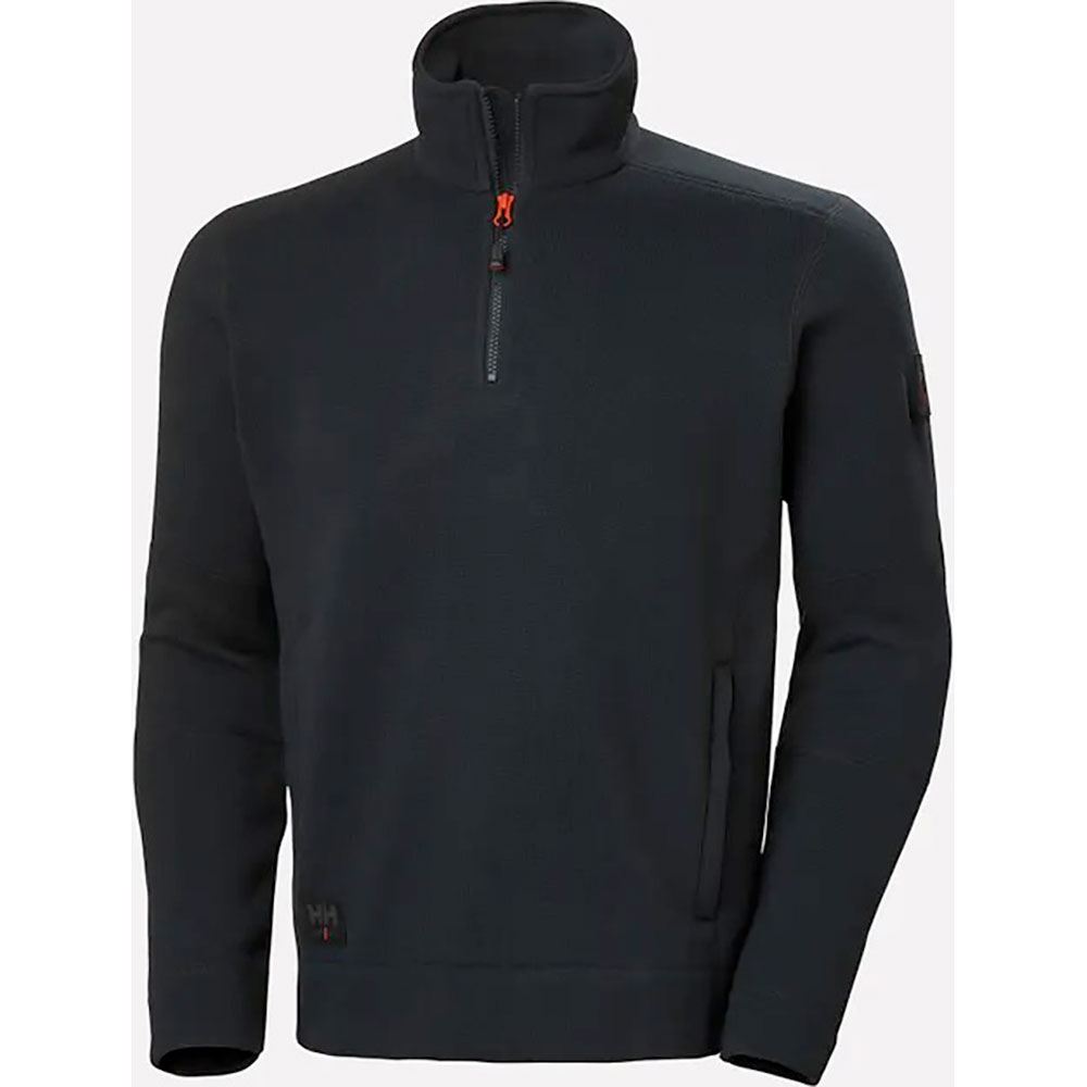 Kensington Halfzip Knit Fleece svart