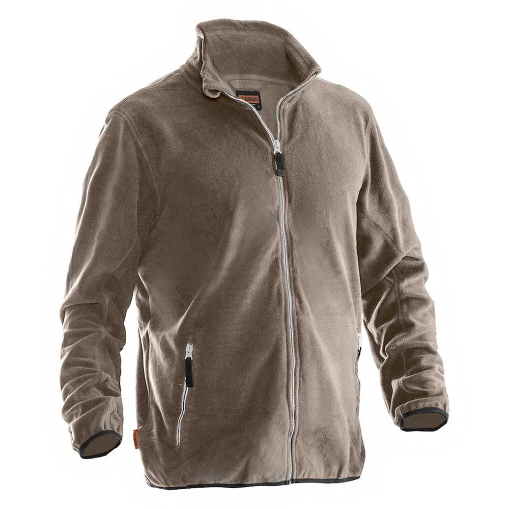 Microfleecejacka Jobman khaki