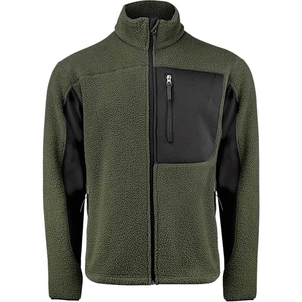 Pile Fleece Jacket Texstar Herr Green
