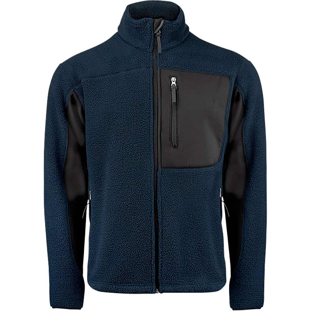Pile Fleece Jacket Texstar Herr Navy