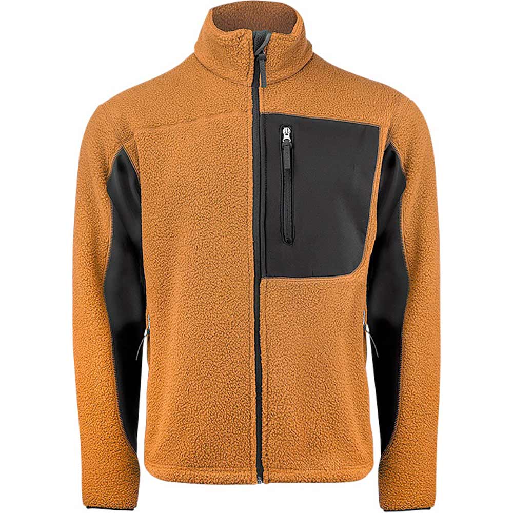 Pile Fleece Jacket Texstar Herr Orange