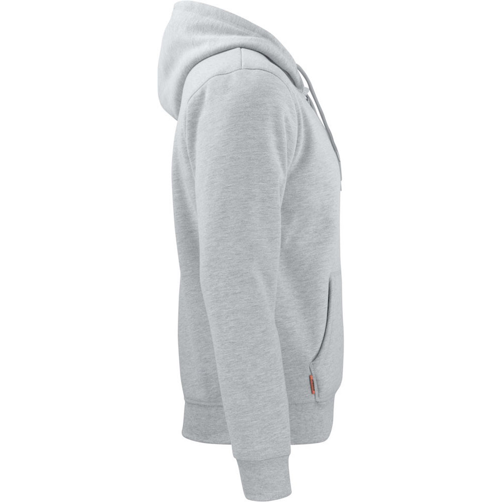 Vintage Hoodie Fodrad ljusgrå/mörkgrå