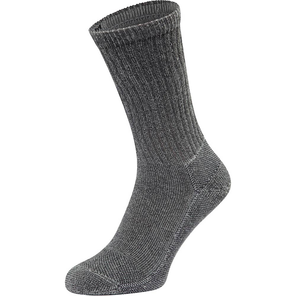Work Gear Socks 3 Pack Black/Melange Grey
