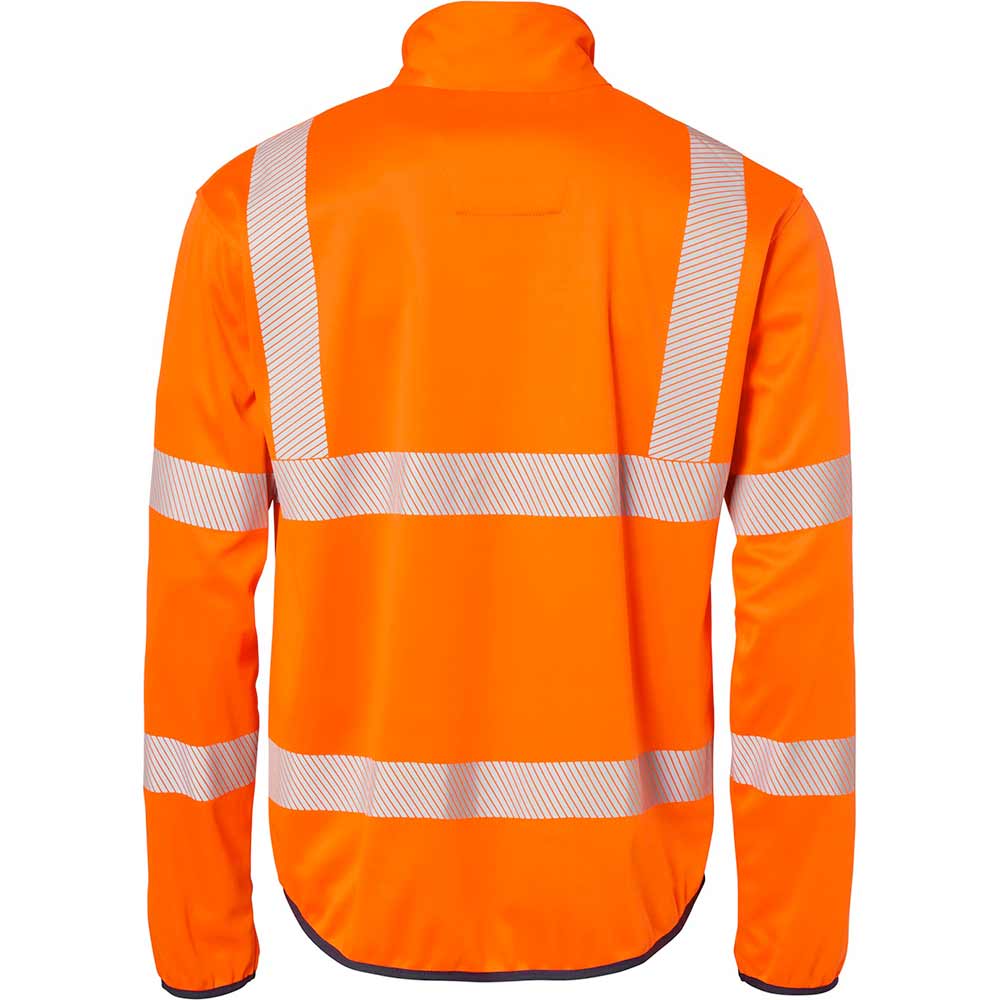 7721 Softshell Jacka Hi-Vis Fluorescent orange/navy
