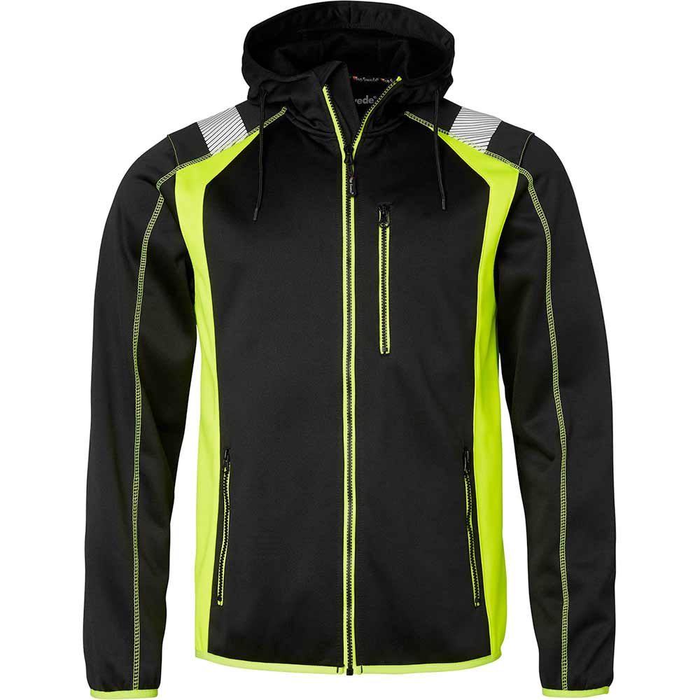 276 Sweat med hood och hel dragkedja