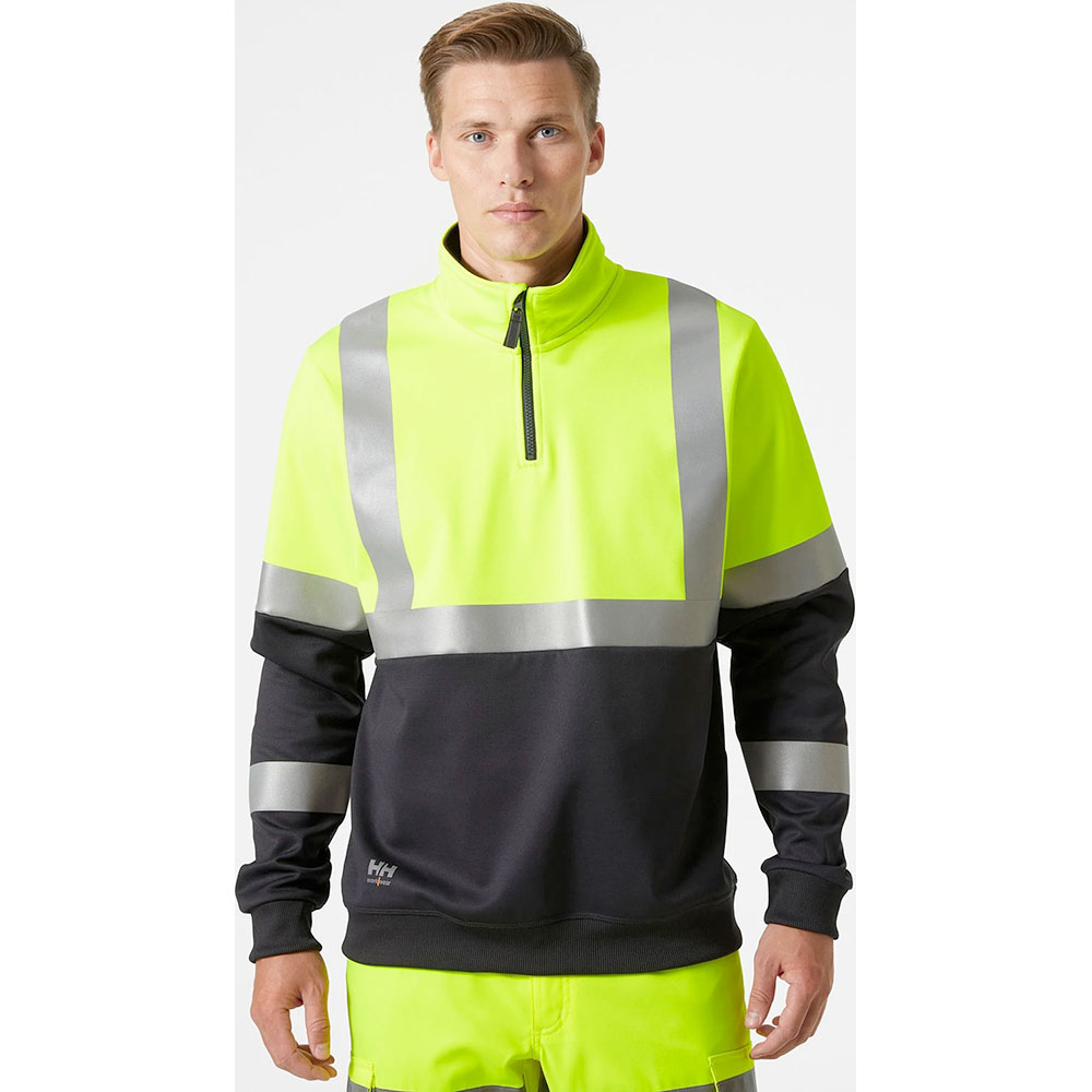 Addvis Half Zip Sweatsh. Cl 1 orange