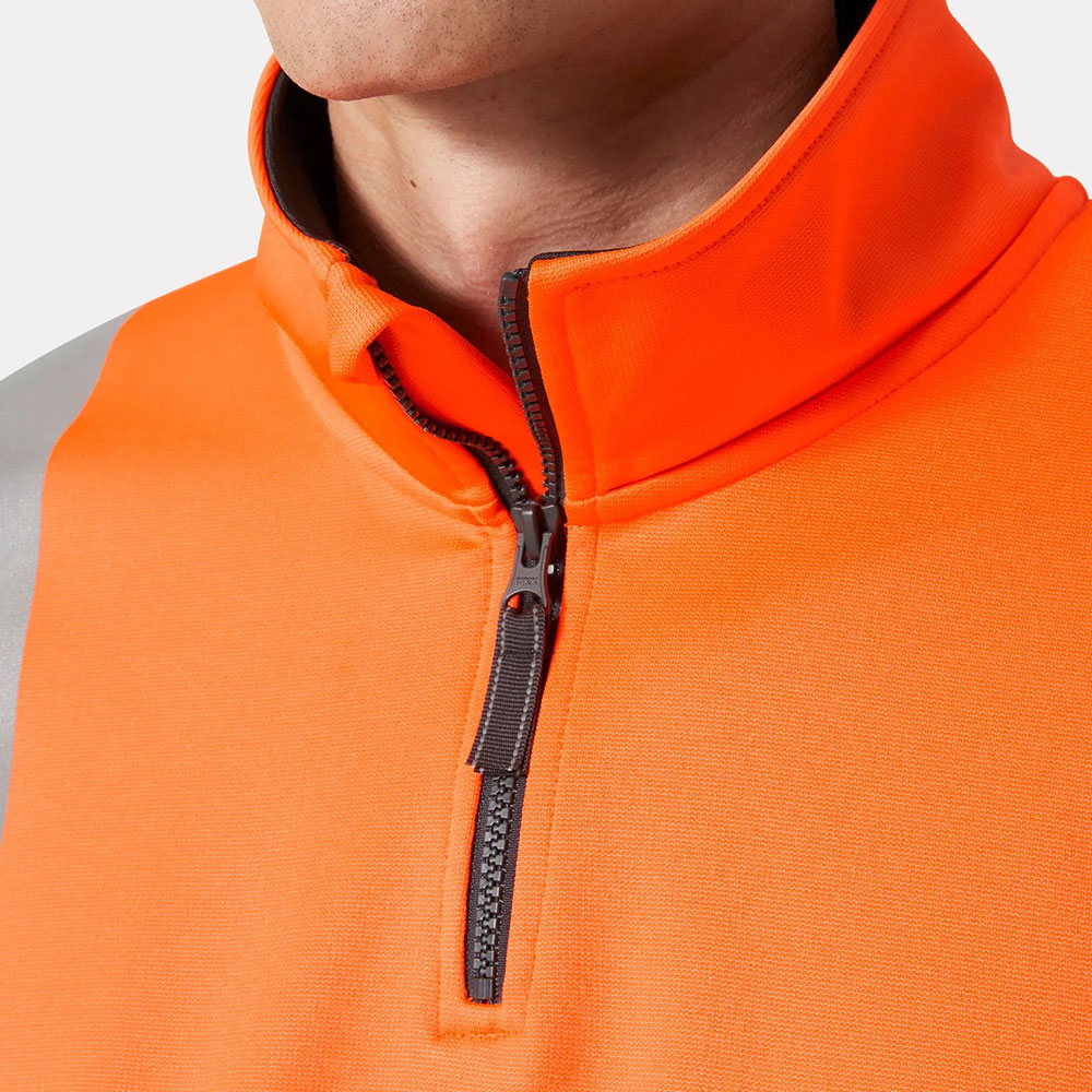 Addvis Half Zip Sweatsh. Cl 1 orange
