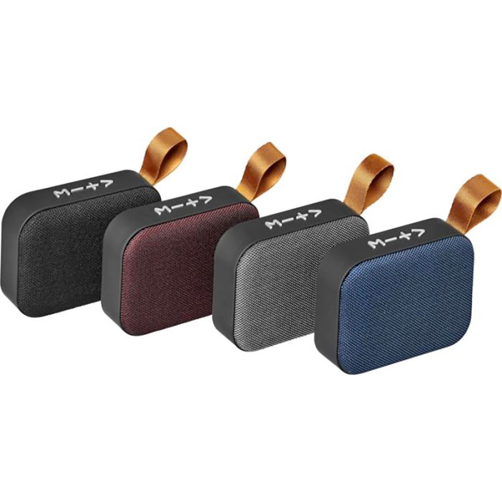 Fashion Bluetooth®-högtalare i tyg Grå