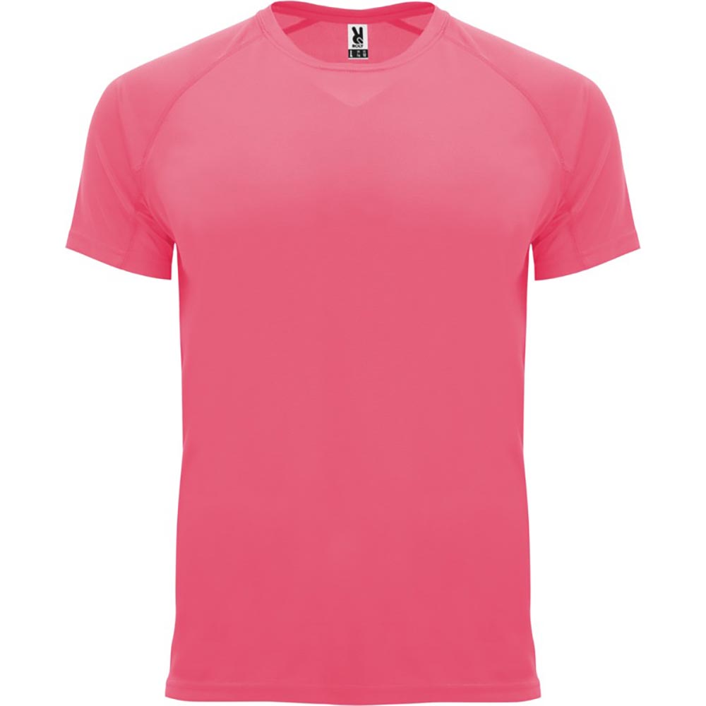 Bahrain kortärmad funktions T-shirt  herr Fluor Lady Pink
