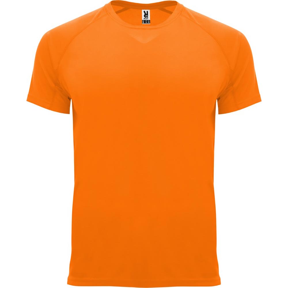 Bahrain kortärmad funktions T-shirt  herr Fluor Orange
