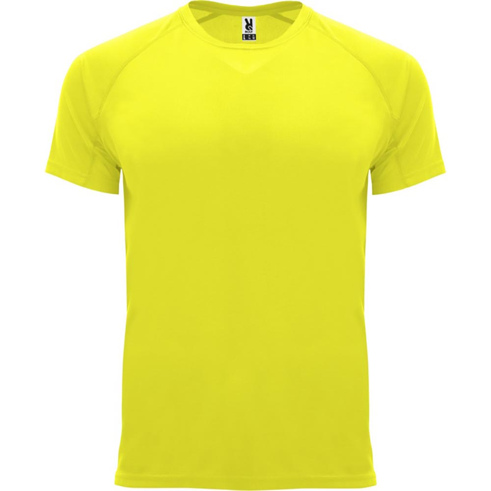 Bahrain kortärmad funktions T-shirt  herr Fluor Yellow