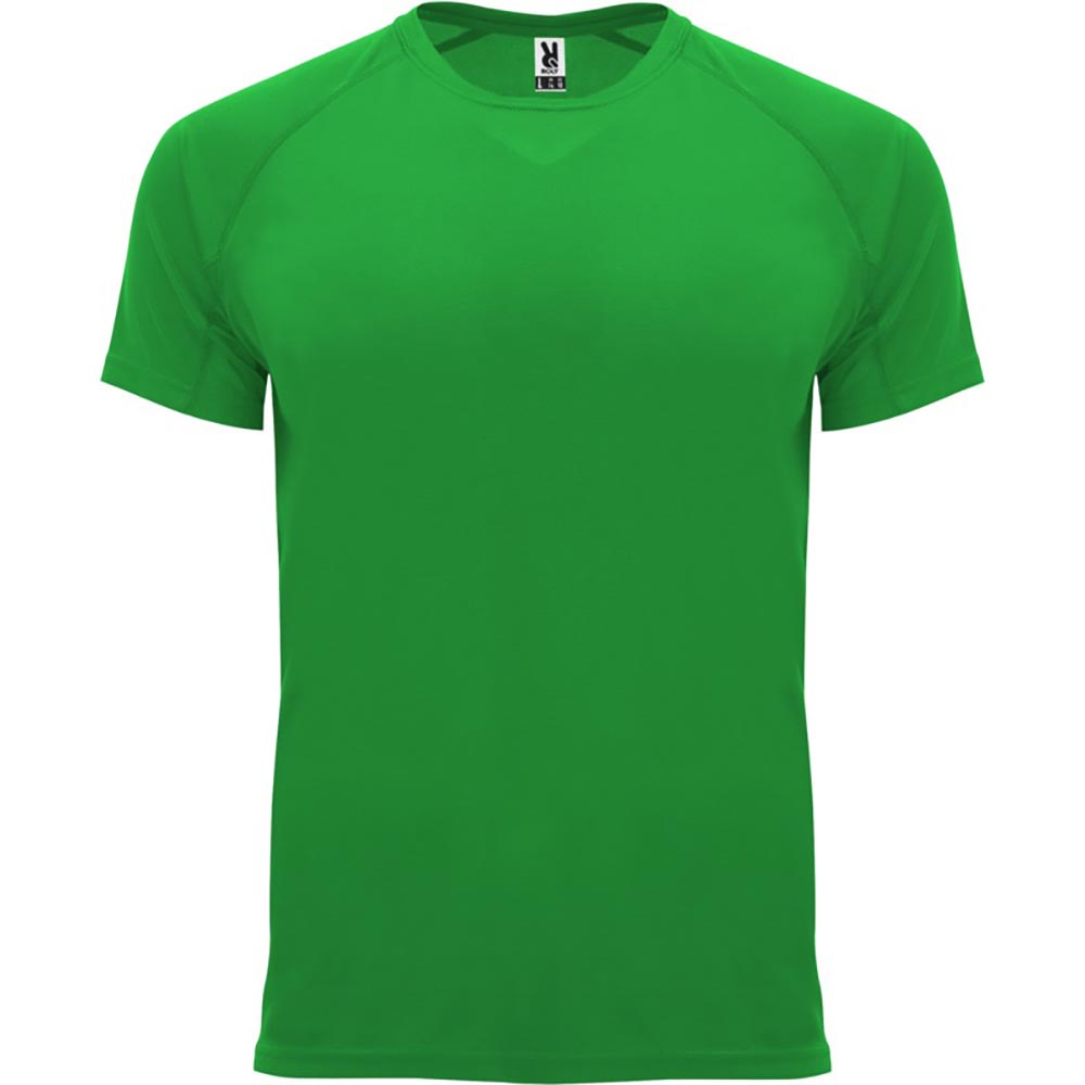 Bahrain kortärmad funktions T-shirt  herr Green Fern