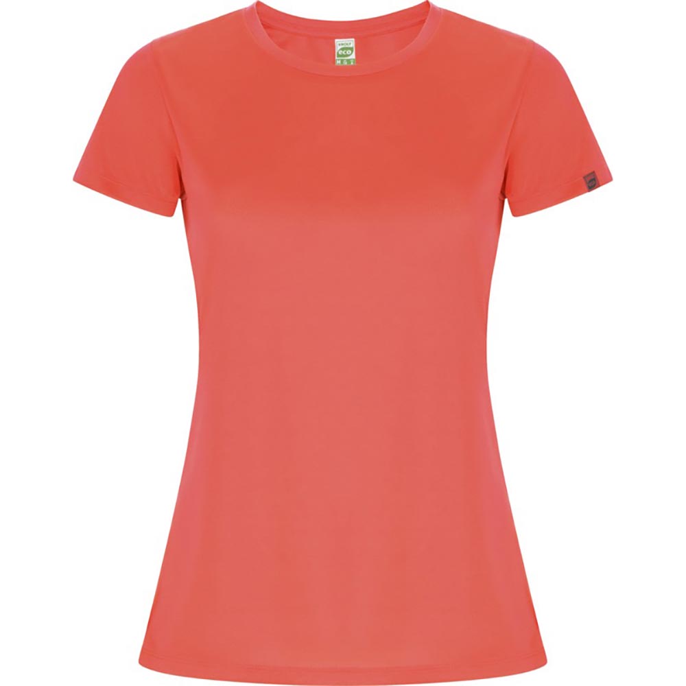 Imola funktions T-shirt dam Fluor Coral