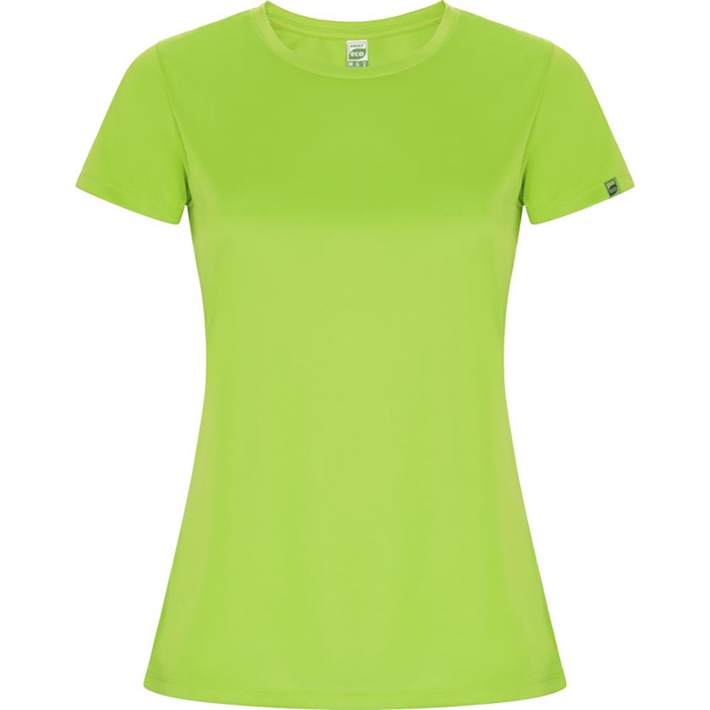 Imola funktions T-shirt dam Fluor Green