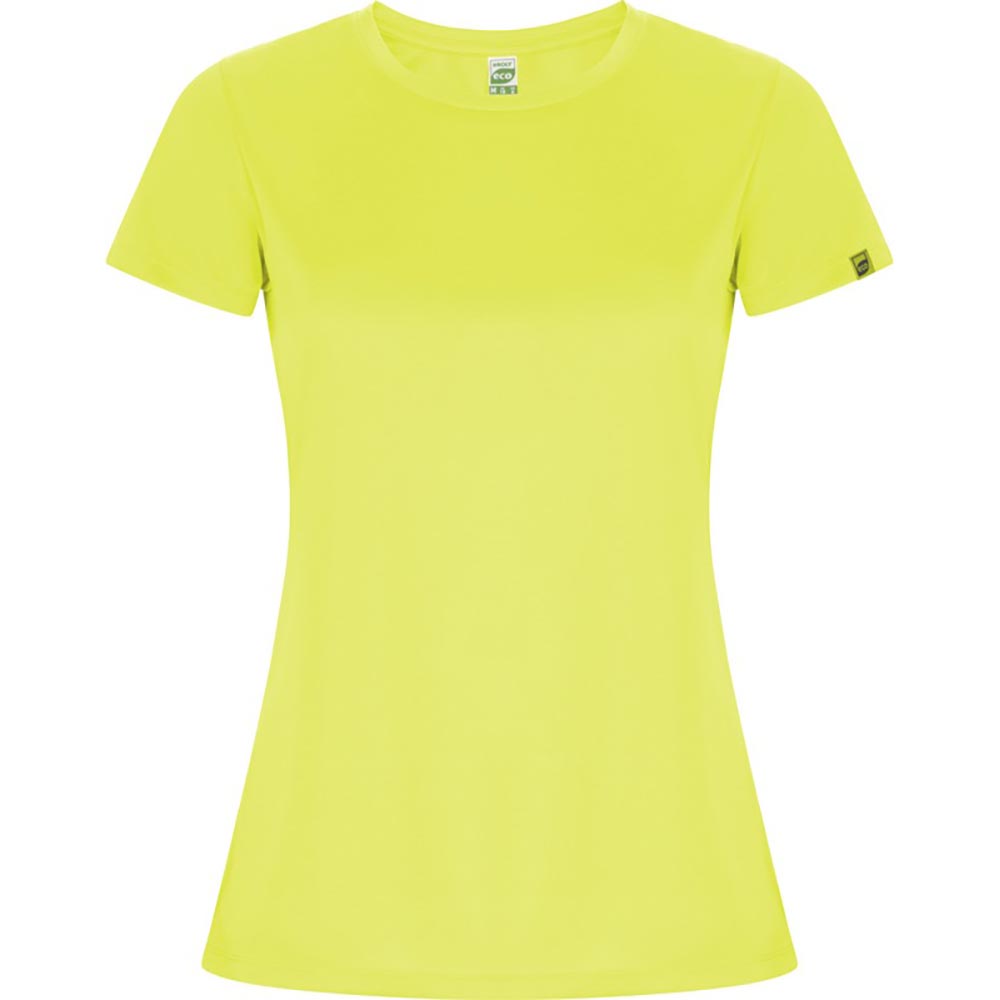 Imola funktions T-shirt dam Fluor Yellow