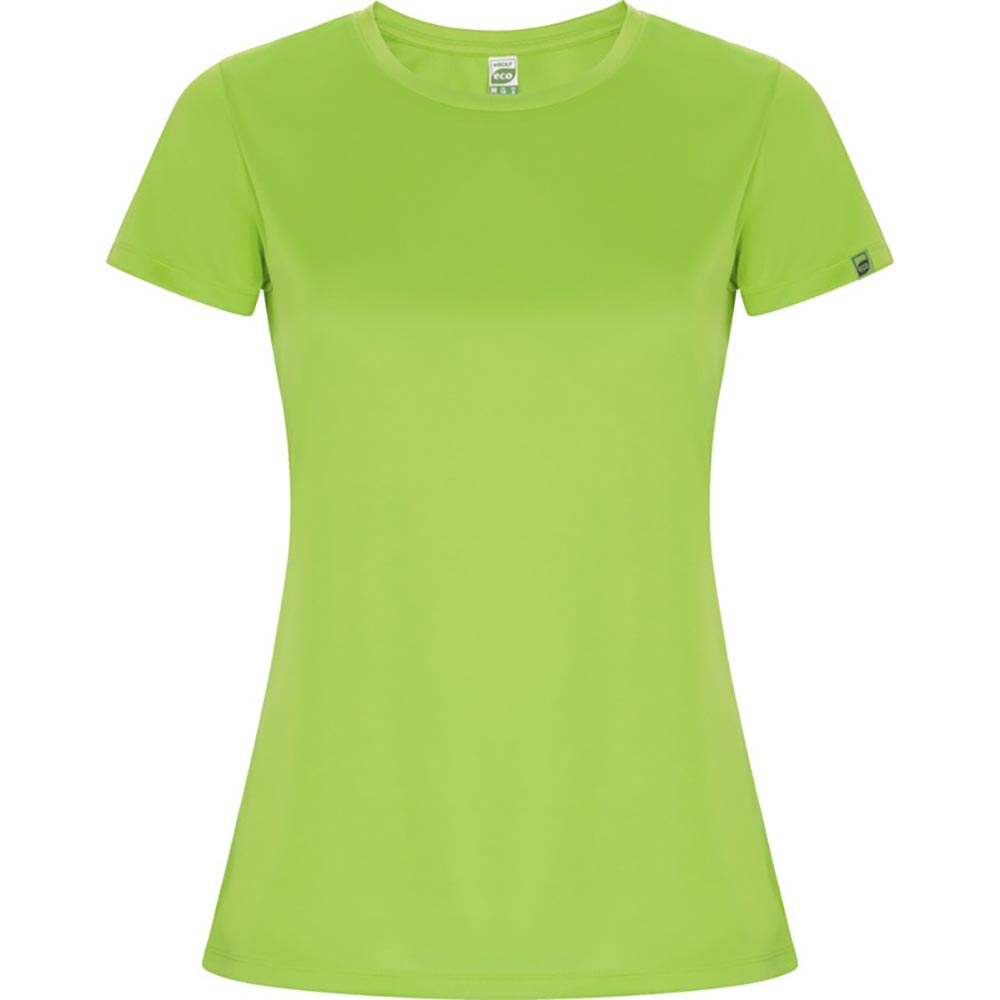 Imola funktions T-shirt dam Lime / Green Lime