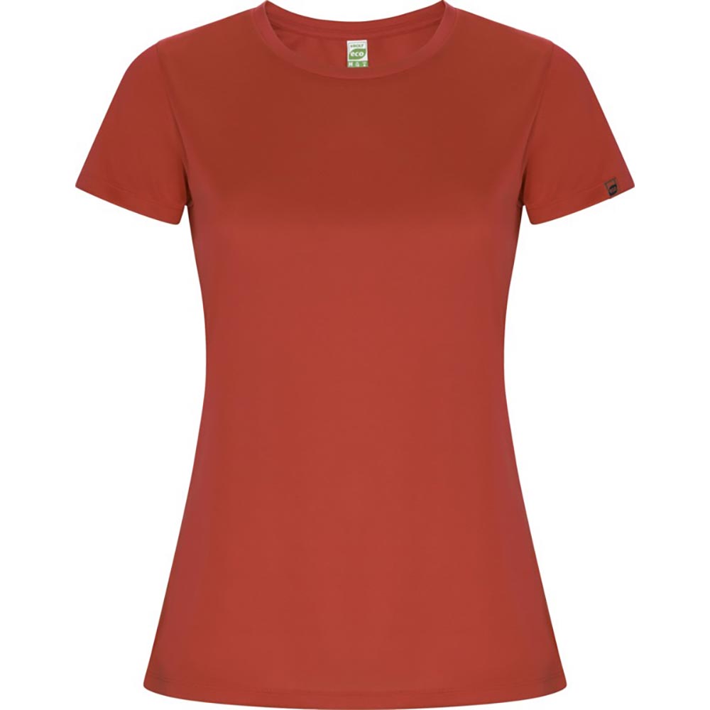 Imola funktions T-shirt dam Röd
