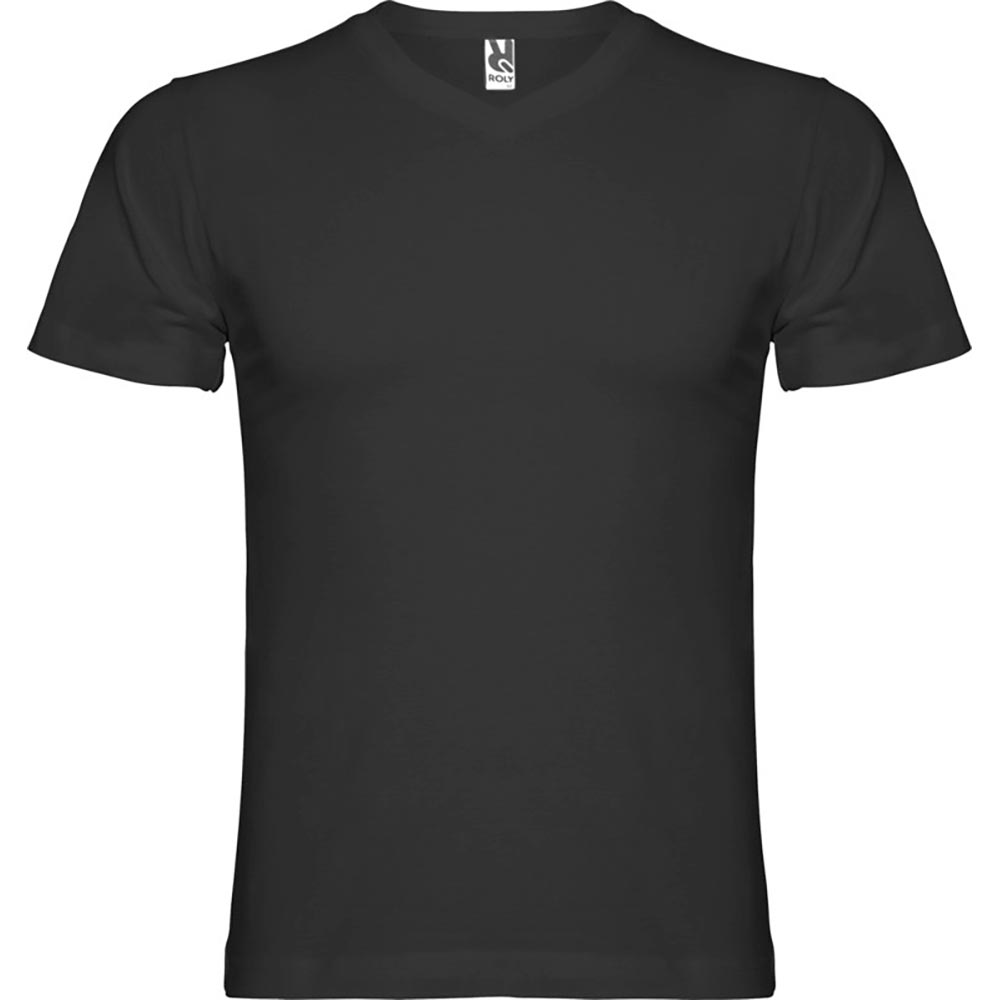 Samoyedo kortärmad v-ringad T-shirt herr Svart