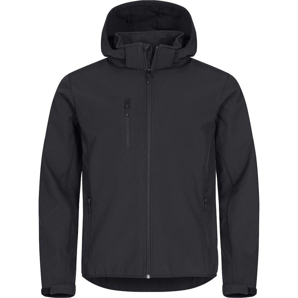 Classic Softshell Hoody Svart