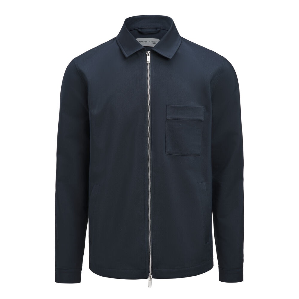 J.HoF Modern Zip Overshirt