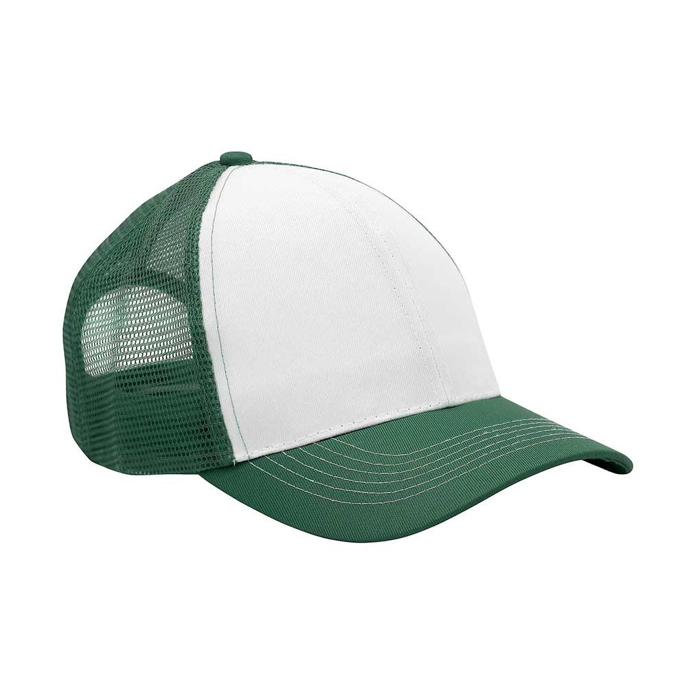 Baseballkeps med nät Vit/bottle