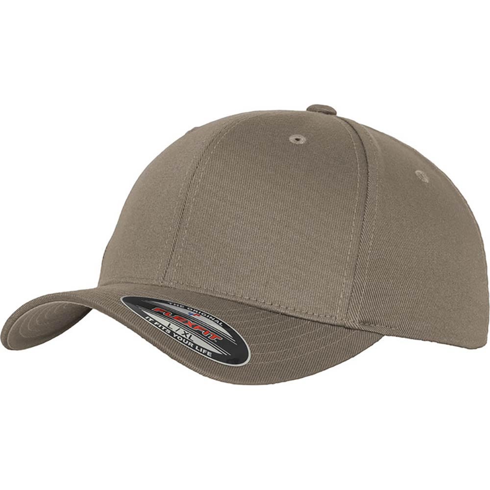 Fitted Baseball Cap grå