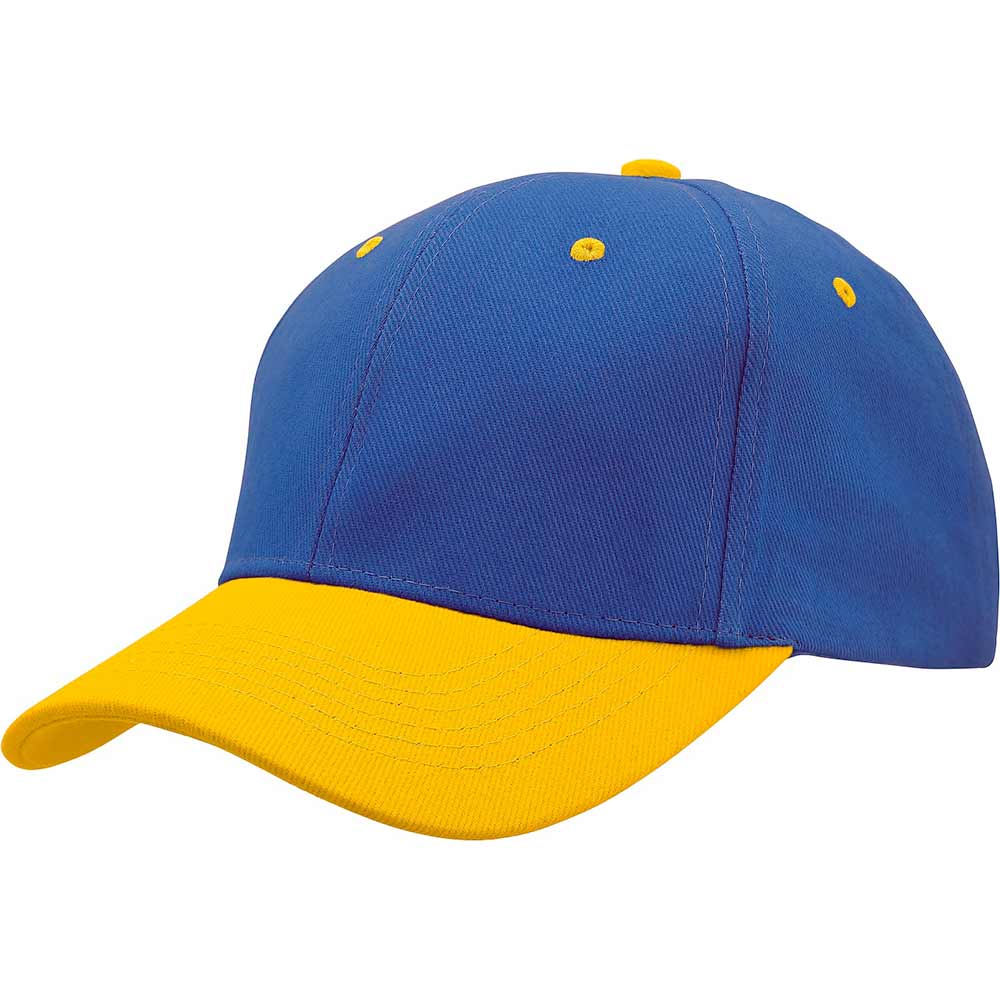 Klassisk Baseballkeps Royal/gold